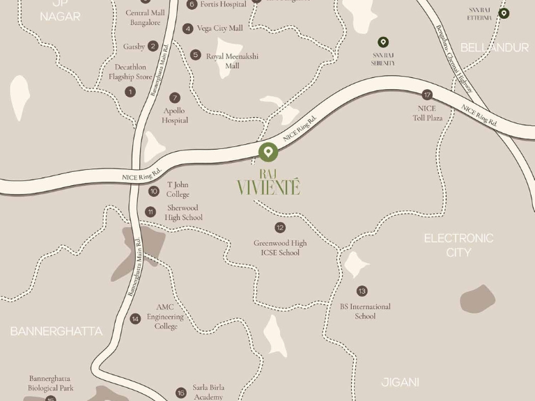 raj viviente location-map